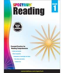 Spectrum Reading Grade 1 spectrum,reading,workbook,grade 1,common core